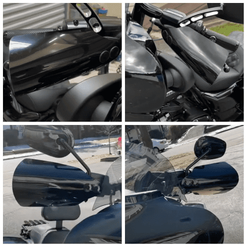 ClubStyle1HandlebarHandGuardsHandguardsHandGuardForHarleyTouringElectraGlideUltraLimitedRoadGlideSpecialRoadKing2014 2020 3 1024x1024 d4d0b497 ba4c 447f 9876 d87c5b51f3b1