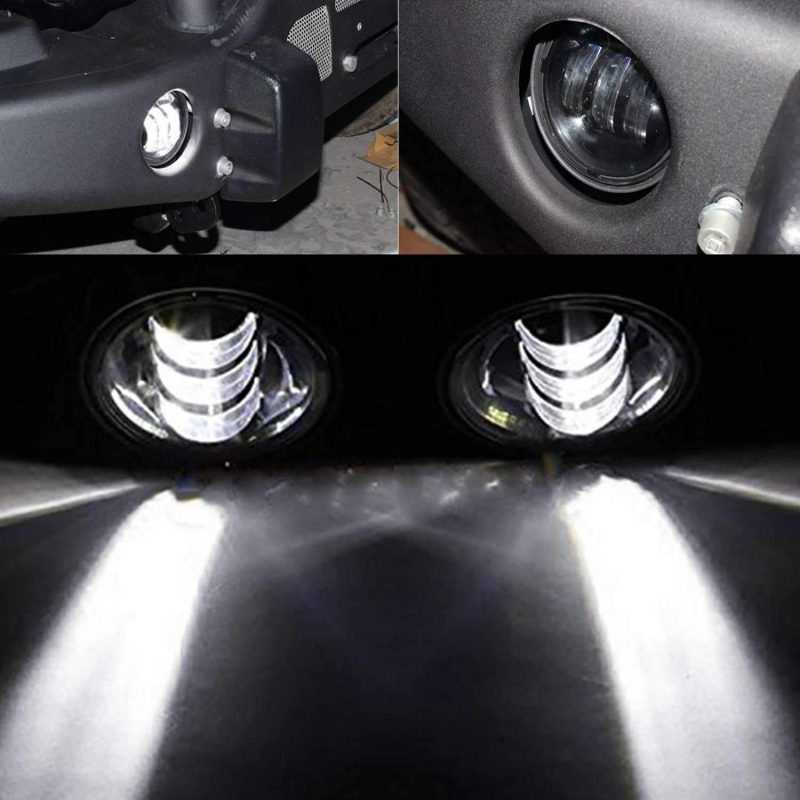 eagle lights 8700jp led fog lights with housing for jeep wrangler 11188846